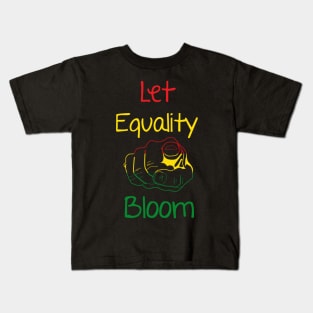 Let Equality Bloom Support Men Women Kids T-Shirt
